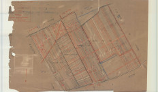 Cheniers (51146). Section C1 échelle 1/2500, plan mis à jour pour 1933, plan non régulier (calque)