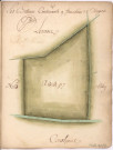 Cayet des plans et figures des prés de l'hotel Dieu de Sainte Manéhould, 1761. Plan n° 47 : les Bettans.