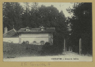 CONNANTRE. Avenue du Château (l'entrée).
([S.l.]imp. Ph. Des Etablissements Ch. Collas et Cie).[vers 1918]