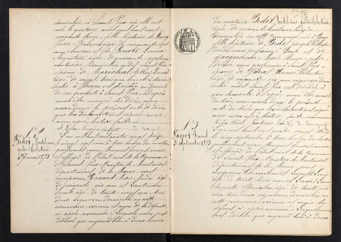 Saint-Prix. Décès 1893-1929