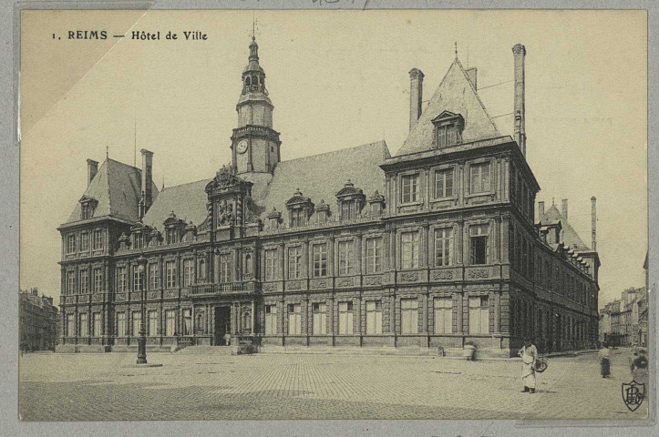 REIMS. 1. Hôtel de Ville / P. de L.