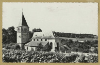 CHIGNY-LES-ROSES. Route du Champagne-Chigny-les-Roses-l'Église, XIIe siècle / Louis, photographe à Reims.
Chigny-les-RosesÉdition G. Mereaux.[vers 1950]