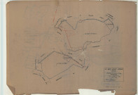Meix-Saint-Epoing (Le) (51360). Section C1 échelle 1/5000, plan mis à jour pour 01/01/1933, non régulier (calque)