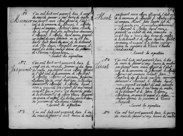 Maurupt-le-Montois. Naissances 1843-1882