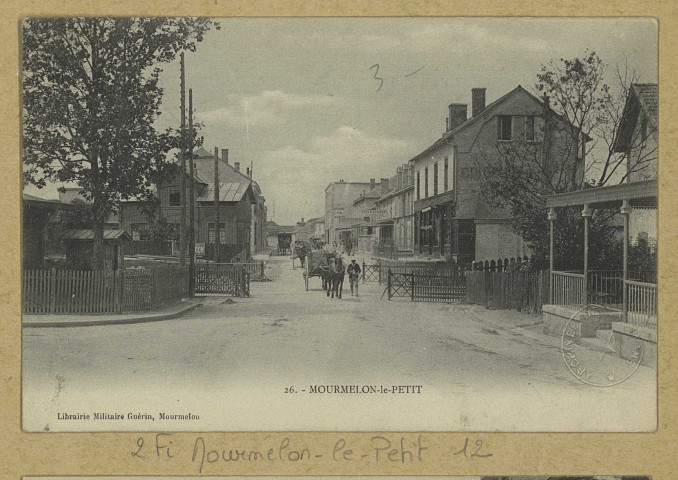 MOURMELON-LE-PETIT. 26-Mourmelon-le-Petit.
MourmelonLib. Militaire Guérin.[vers 1905]