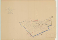 Chaussée-sur-Marne (La) (51141). Section D2 2 échelle 1/2500, plan mis à jour pour 1959 (section D2 2e partie), plan non régulier (papier)
