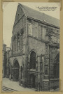 CHÂLONS-EN-CHAMPAGNE. 142- Façade de l'église St-Alpin (XIIe siècle, mon. hist.).
M. T. I. L.Sans date