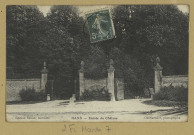 HANS. Entrée du Château / Oberlaeder, photographe.
Édition SailletBuraliste.[vers 1906]
