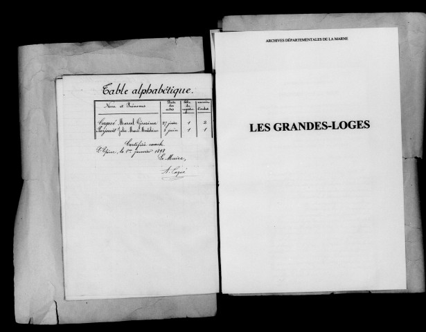 Épine (L'). Naissances 1897