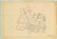 Vitry-le-François (51649). Tableau d'assemblage échelle 1/5000, plan révisé pour 1968, plan non régulier (papier)