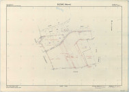 Blesme (51068). Section ZK échelle 1/2000, plan remembré pour 1976 (extension sur Scrupt section X), plan régulier (papier armé)