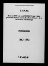 Thaas. Naissances 1863-1892