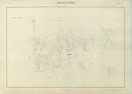 Broussy-le-Grand (51090). Section AB échelle 1/1000, plan renouvelé pour 01/01/1969, régulier avant 20/03/1980 (papier armé)
