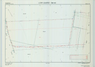Livry-Louvercy (51326). Section YR échelle 1/2000, plan remembré pour 2004 (remembrement intercommunal de la Plaine Champenoise), plan régulier (calque)