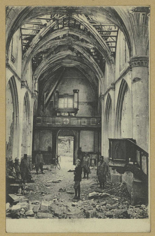 VILLERS-FRANQUEUX. [L'Église]*. (75 - Paris imp. ph. Neurdein et Cie). 1914-1918 