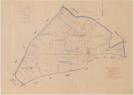 Bussy-le-Repos (51098). Section B1 échelle 1/2500, plan mis à jour pour 1958, plan non régulier (papier)