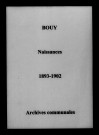 Bouy. Naissances 1893-1902