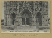 ÉPINE (L'). 97-Environs de Châlons-sur-Marne. Église de Notre-Dame de l'Épine. Le portail / N. D., photographe.