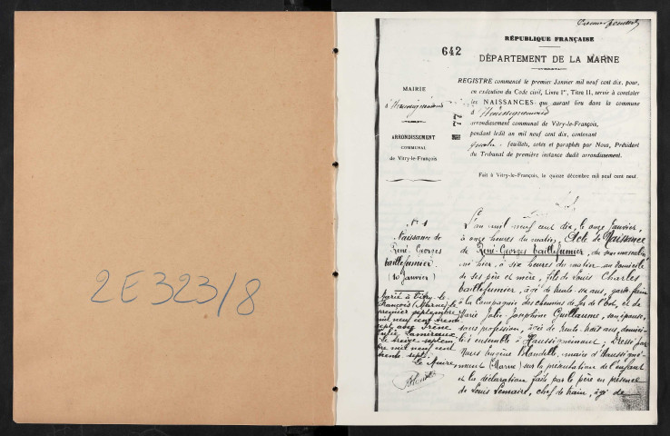 Haussignémont. Naissances, mariages, décès 1910-1918 (reconstitutions)