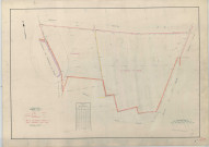 Cuperly (51203). Section ZH échelle 1/2000, plan remembré pour 1957, plan régulier (papier armé)