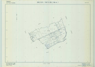 Baslieux-sous-Châtillon (51038). Section ZB échelle 1/2000, plan remembré pour 1988, plan régulier de qualité P5 (calque).