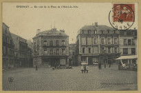 ÉPERNAY. Un coin de la place de l'Hôtel de Ville.
Édition des Comptoirs Français.[vers 1908]