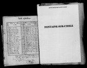 Fontaine-sur-Coole. Naissances 1878