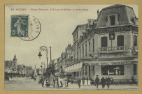REIMS. 28. Place Drouet d'Erlon et Hôtel Continental.