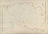 Cheppes-la-Prairie (51148). Section ZN échelle 1/2000, plan remembré pour 1964, plan régulier (papier armé)