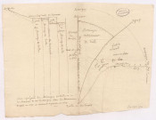 Plan du dixmage de Ville-en-Tardenois du coté de Romigny (s.d.)