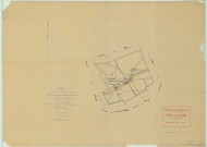 Istres-et-Bury (Les) (51302). Tableau d'assemblage échelle 1/10000, plan mis à jour pour 01/01/1934, non régulier (papier)