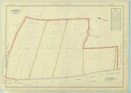 Somme-Vesle (51548). Section W échelle 1/2000, plan remembré pour 1957, plan régulier (papier)