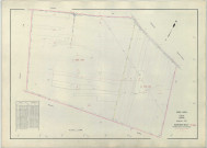 Poix (51438). Section ZE échelle 1/2000, plan remembré pour 1967, plan régulier (papier armé)