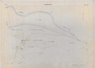 Cormicy (51171). Section AE 2 échelle 1/2000, plan renouvelé pour 1957, ancienne commune de Gernicourt (02344), plan régulier (papier).