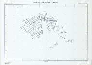 Saint-Hilaire-au-Temple (51485). Tableau d'assemblage échelle 1/10000, plan remembré pour 2004, plan régulier (papier)