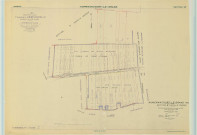 Auménancourt (51025). Section Z1 échelle 1/1250, plan mis à jour pour 1959, ancienne commune Aumenancourt le grand, plan non régulier (papier).