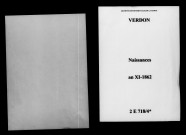 Verdon. Naissances an XI-1862