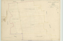 Aulnay-sur-Marne (51023). Section C1 2 échelle 1/1000, plan mis à jour pour 1912, plan non régulier (papier)