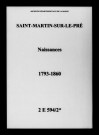 Saint-Martin-sur-le-Pré. Naissances 1793-1860