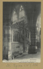ÉPINE (L'). Basilique N.D de l'Epine. L'escalier du Jubé. Bas-côté nord / Chanoine, photographe.