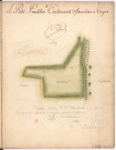Cayet des plans et figures des prés de l'hotel Dieu de Sainte Manéhould, 1761. Plan n° 6 : le Petit Praillon.