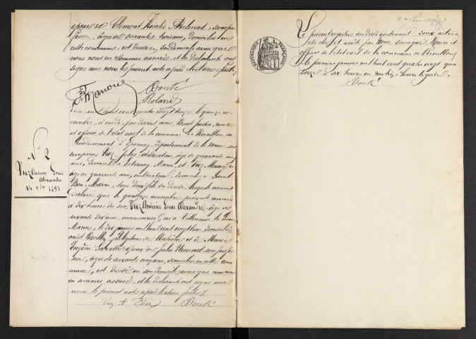 Réveillon. Décès 1893-1929