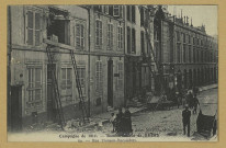 REIMS. Campagne de 1914 - Bombardement de - 60 - Rue Tronson-Ducoudray / Cliché de Jules Matot.
ReimsJules Matot.Sans date