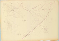 Giffaumont-Champaubert (51269). Section 269 B6 échelle 1/2000, plan napoléonien sans date (copie du plan napoléonien), plan non régulier (papier)