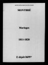 Montbré. Mariages 1811-1820