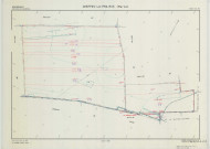 Cheppes-la-Prairie (51148). Section ZX échelle 1/2000, plan remembré pour 1989 (extension sur Songy section ZO), plan régulier (calque)