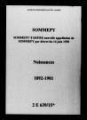 Sommepy. Naissances 1892-1901