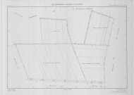 Allemanche-Launay-et-Soyer (51004). Section ZB 2 échelle 1/2000, plan remembré pour 01/01/1957, régulier avant 20/03/1980 (calque)