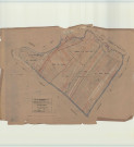 Saint-Gibrien (51483). Section B1 échelle 1/2500, plan mis à jour pour 1932 (ancienne section C de la commune de Matougues), plan non régulier (calque)