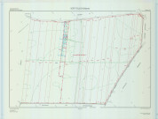 Vert-Toulon (51611). Section YK échelle 1/2000, plan remembré pour 2009, plan régulier (calque)